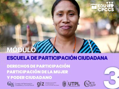 Módulo – Derechos de Participación, Derechos de la Mujer y Poder Ciudadano